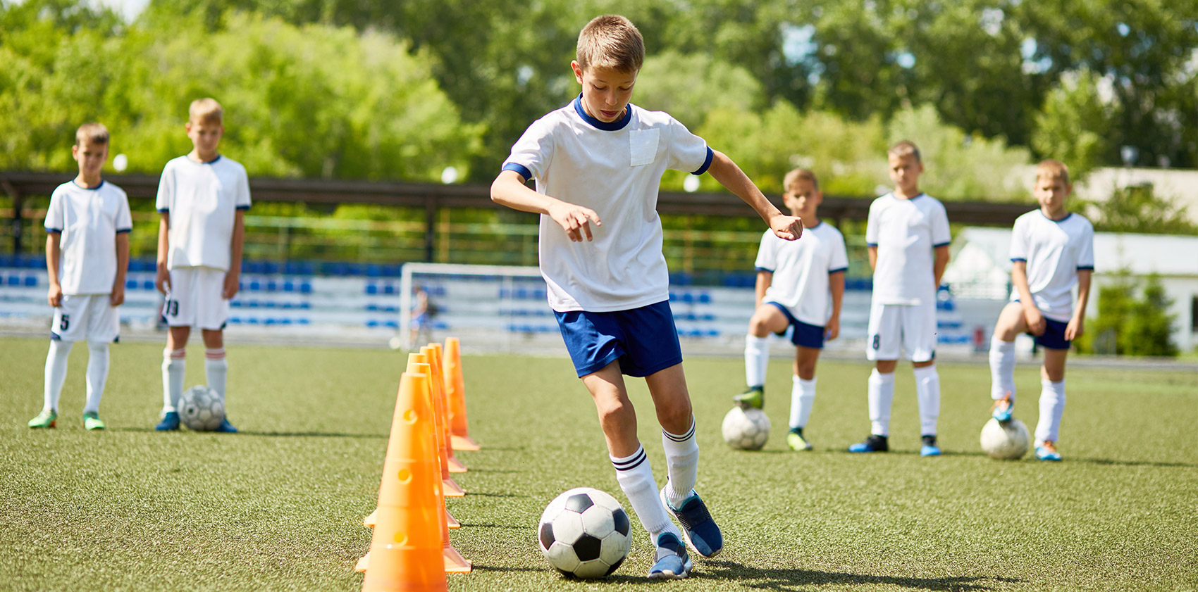 Площадки для игры в футбол и регби